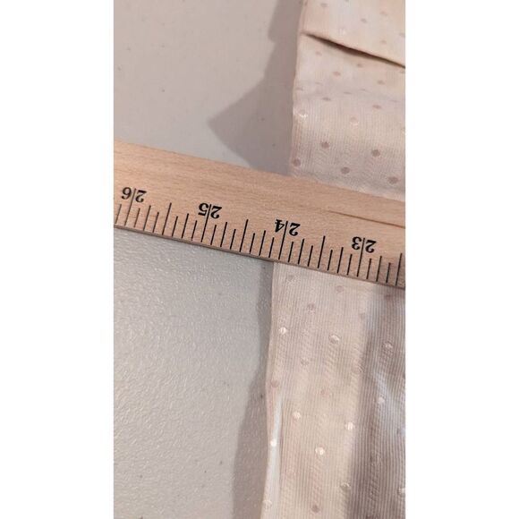 Floreat Women Cream Pleated Crew Neck Placket Jacket Size 12 - Picture 14 of 14